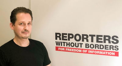 RSF's Asia-Pacific bureau director Cédric Alviani