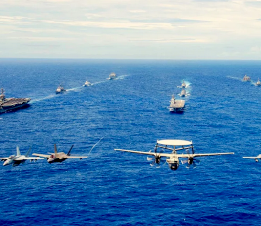 French aircraft Carrier Charles de Gaulle and its Strike Group