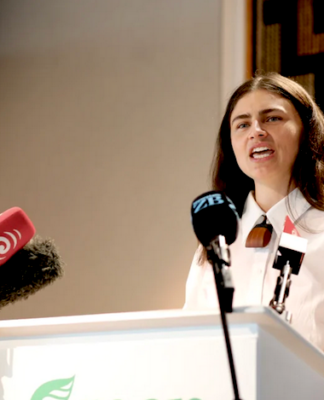Green Party co-leader Chlöe Swarbrick