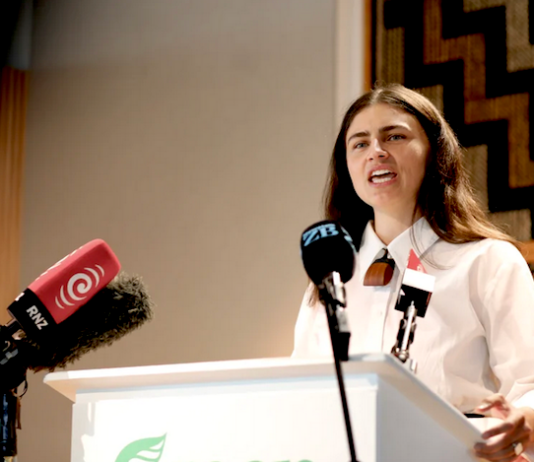 Green Party co-leader Chlöe Swarbrick