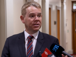 NZ's opposition Labour leader Chris Hipkins