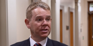 NZ's opposition Labour leader Chris Hipkins