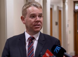 NZ's opposition Labour leader Chris Hipkins