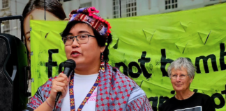 Eugene Velasco of the progressive Filipino feminist NGO Gabriela