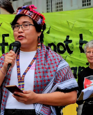 Eugene Velasco of the progressive Filipino feminist NGO Gabriela