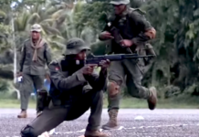 RFMF Territorial Brigade soldiers taking part in the three-day Operation Genesis exercises in Fiji