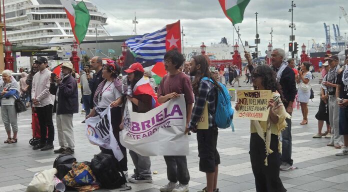 Gallery: NZ women call for long-term peace and justice in Palestine