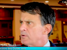 French Overseas Territories Minister Manuel Valls