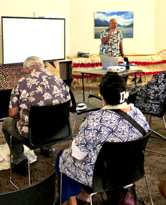 Community leaders and residents discuss priorities at the first Manurewa Pan-Pacific strategy workshop