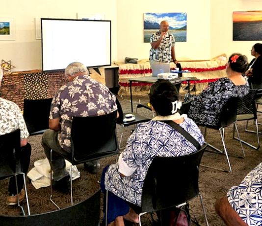 Community leaders and residents discuss priorities at the first Manurewa Pan-Pacific strategy workshop