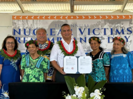 The historic signing of the nuclear-free pact, also known as the Treaty of Rarotonga, took place in Majuro during the observance of the Nuclear Victims Remembrance Day on 3 March 2025