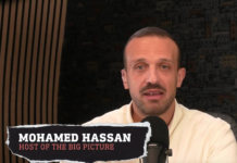 New Zealand journalist Mohamed Hassan presenting the Big Picture podcast