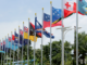 Pacific flags . . . advancing advance discussions on the the Blue Pacific