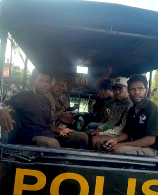 Indonesian police arrest the "Sentani 12" activists