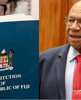 Fiji Prime Minister Sitiveni Rabuka