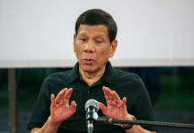 Arrested Former Philippines President Rodrigo Duterte