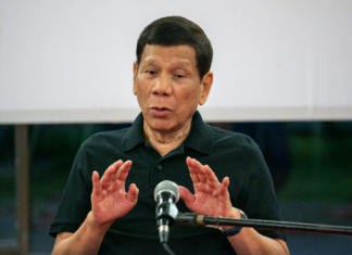 Arrested Former Philippines President Rodrigo Duterte