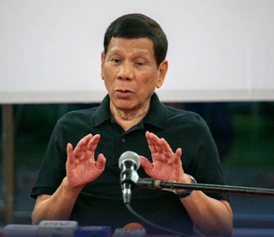 Arrested Former Philippines President Rodrigo Duterte