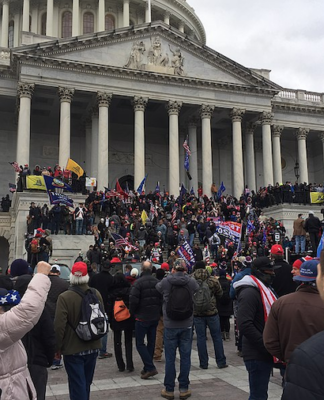 How New Zealand is venturing down the road of political upheaval Trump supporters marching on the US Capitol on 6 January 2021