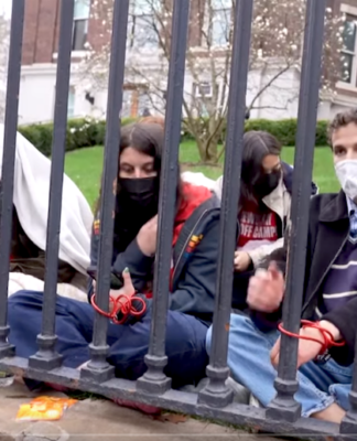 Protesting students believe that there is a high chance that their new president, Claire Shipman, handed over information about Mahmoud Khalil