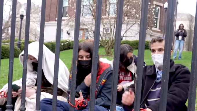Protesting students believe that there is a high chance that their new president, Claire Shipman, handed over information about Mahmoud Khalil