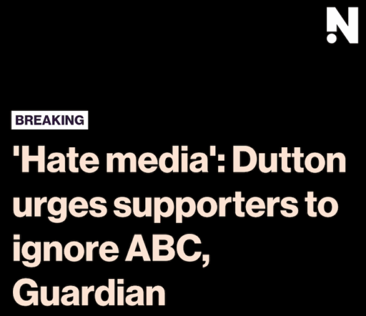 "What is happening in America is having a profound impact on journalism (and by extension journalism education) in Australia