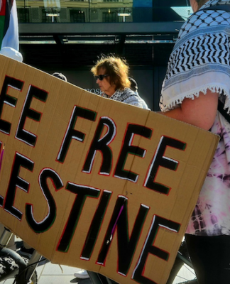"Our keffiyeh is part of our national dress."