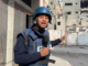 Al Jazeera Mubasher journalist Hossam Shabat reporting from Gaza