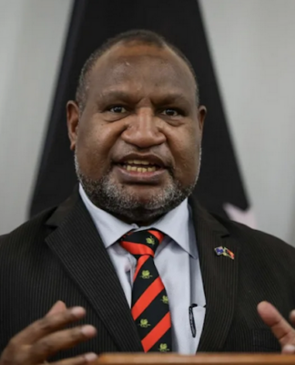 PNG Prime Minister James Marape