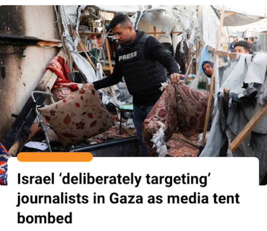 Journalists "targeted" says author as death toll of media workers in Gaza rises to 210