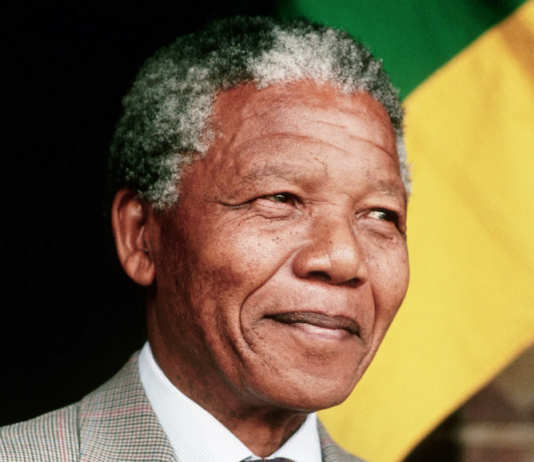 South Africa's first fully democratic President Nelson Mandela