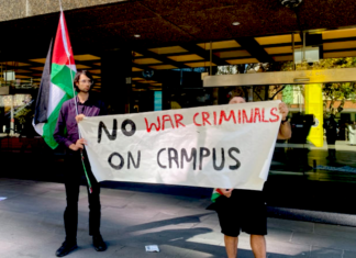 Australian protesters highlight university hypocrisy over the Israeli genocide in Gaza