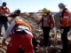 Recovering the bodies of the 14 first responders from the shallow graves where they were executed by Israeli forces in Rafah, southern Gaza