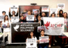 Siome of the participants in the Aotearoa Philippines national assembly in Auckland yesterday