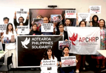 Siome of the participants in the Aotearoa Philippines national assembly in Auckland yesterday