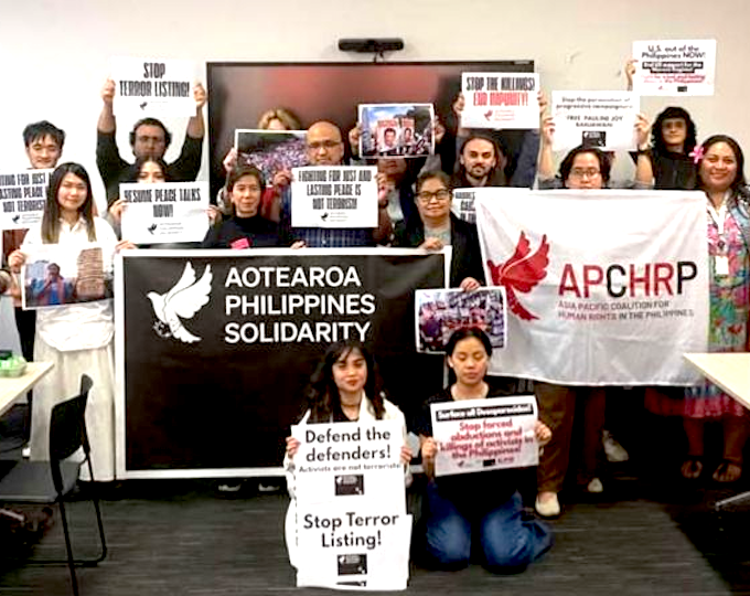 APS assembly APR 680wide Siome of the participants in the Aotearoa Philippines national assembly in Auckland yesterday
