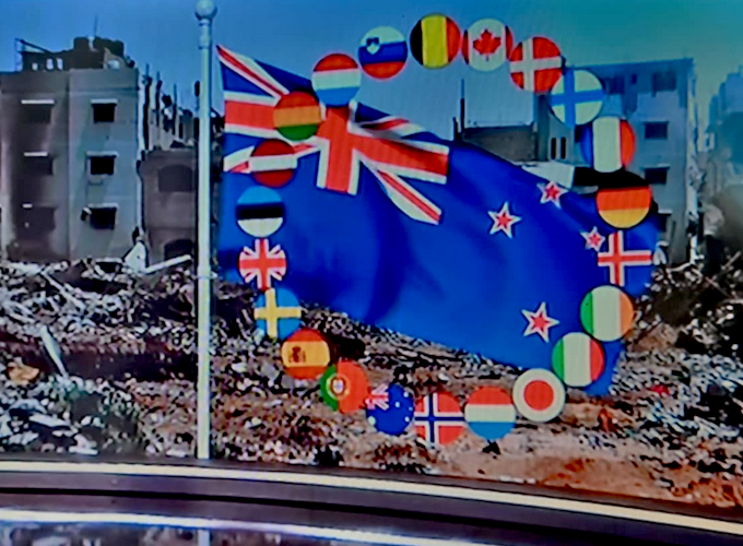 Aid for Gaza TVN¸ 680wide A growing list of countries -- including New Zealand and Australia -- have denounced Israel's weaponising of aid