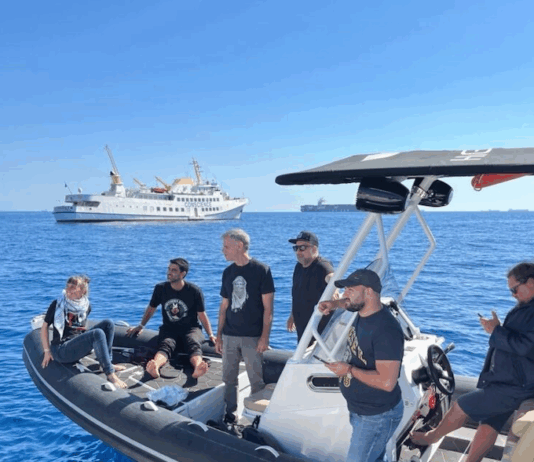 Freedom Flotilla humanitarian activists