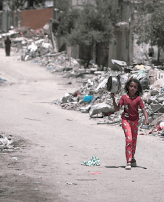 The people of Gaza are desperate. No food has entered Gaza for more than 76 days