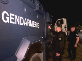 Sixteen Centaur armoured vehicles have been deployed by French security forces in advance of the anniversary of last year's rioting on May 13