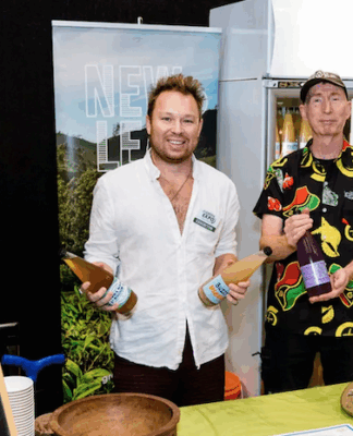 Vibes Kava co-founders Charles Byram (left) and Derek Hillen