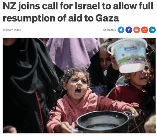 New Zealand has finally broken its silence on Israel's genocide in Gaza