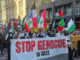 A New Zealand protest over Israel's genocide in Gaza in Auckland's Te Komititanga last Saturday