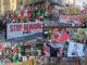 A protest by more than 2000 people in Auckland on Saturday condemned the silence of the New Zealand government
