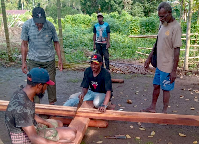 Papuan project RNZ 680wide Indigenous Papuans in Merauke district protest to protect their customary lands