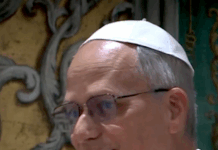 Newly elected Pope Leo XIV began his first homily with words in English instead of his fluent Italian and Spanish during mass in the Sistine Chapel with the College of Cardinals