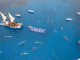 Hundreds of people peacefully rallied at sea to protect the ocean from seabed activities in August 2024
