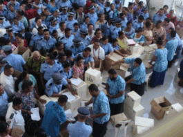 Samoa on election day in 2016