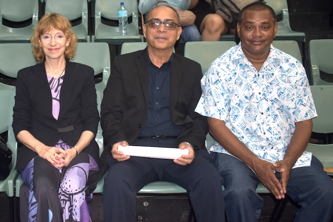 Ms Alefsen, Dr Singh and Mr Simpson
