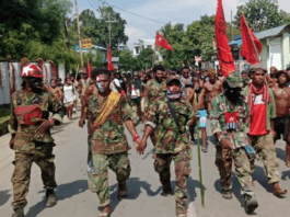 West Papuan resistance fighters